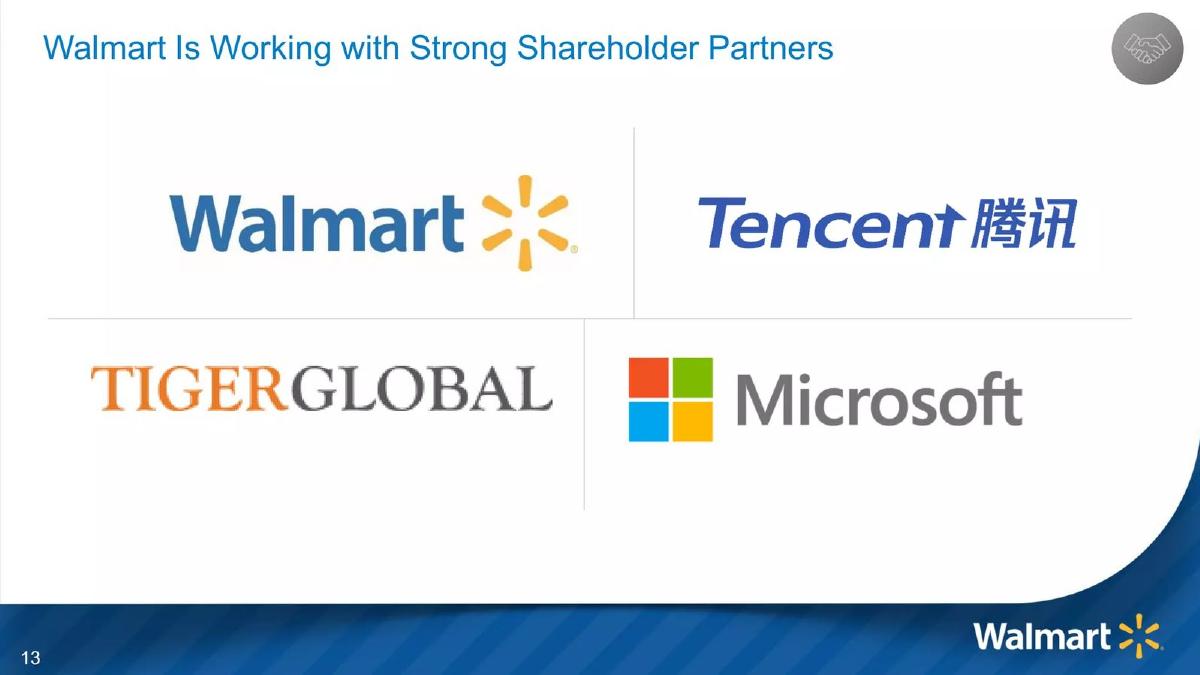 Flipkart (acquired by Walmart) pitch deck slide 13 of 17