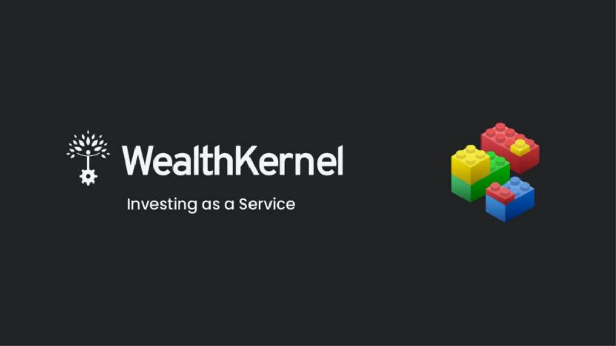WealthKernel pitch deck slide 1 of 9