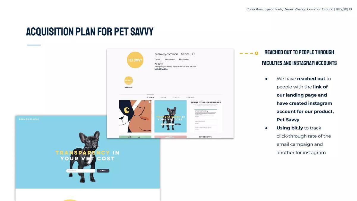 Pet Savvy pitch deck slide 20 of 71