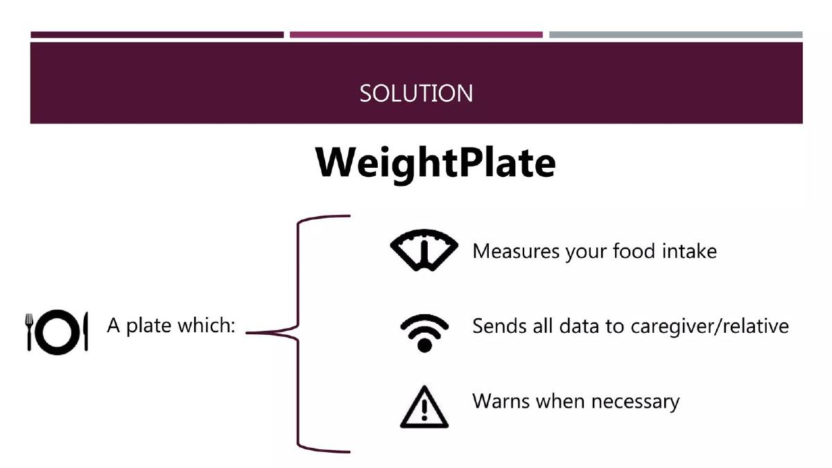 WeightPlate pitch deck slide 6 of 14