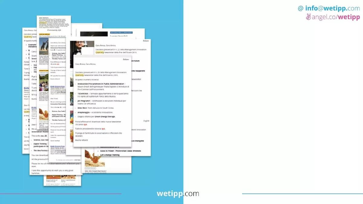 WeTipp pitch deck slide 5 of 19