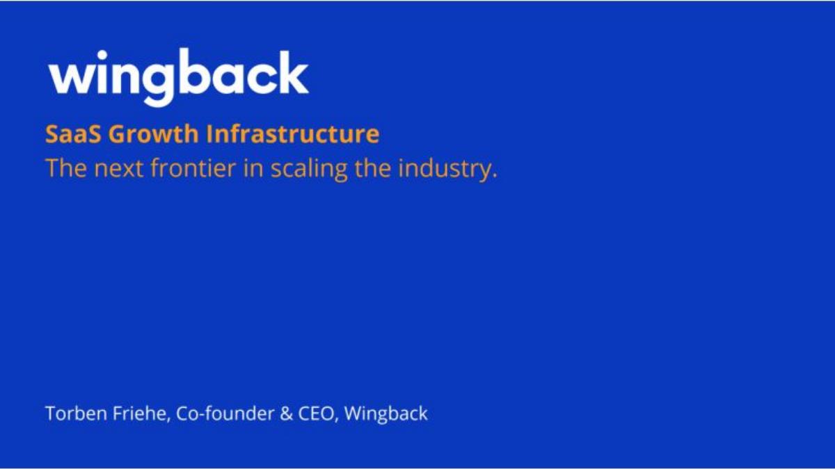 Wingback pitch deck slide 1 of 13