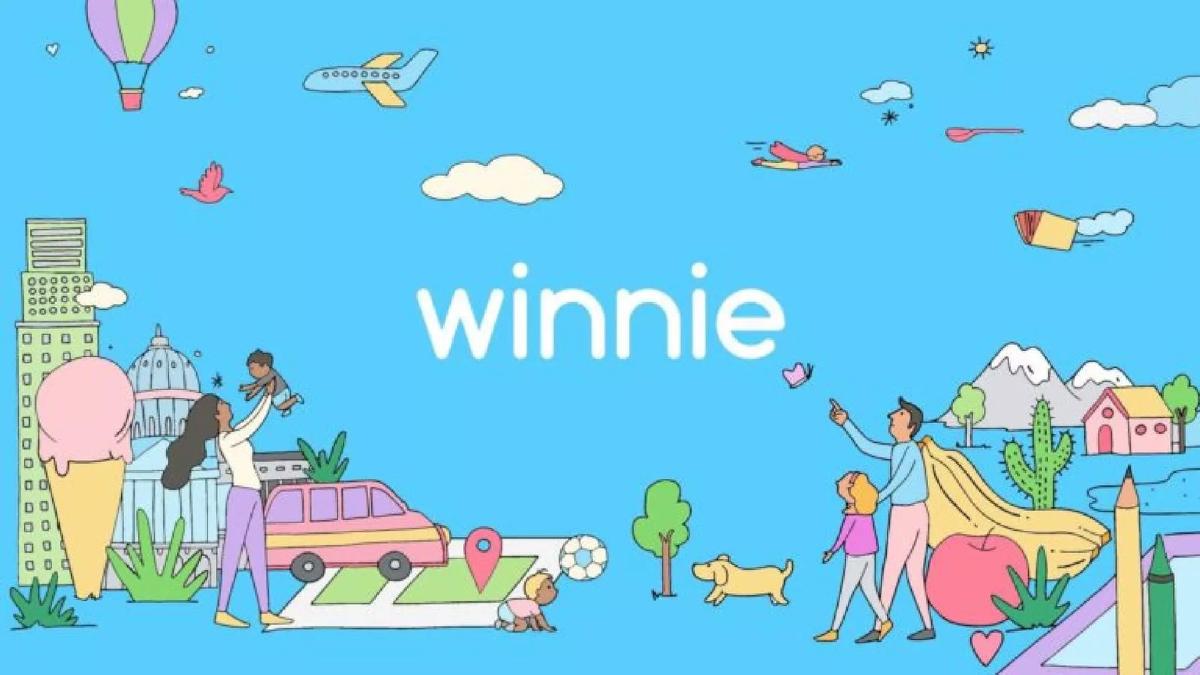 Winnie pitch deck slide 1 of 16