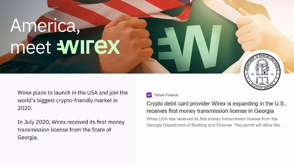 Wirex pitch deck slide 10 of 21