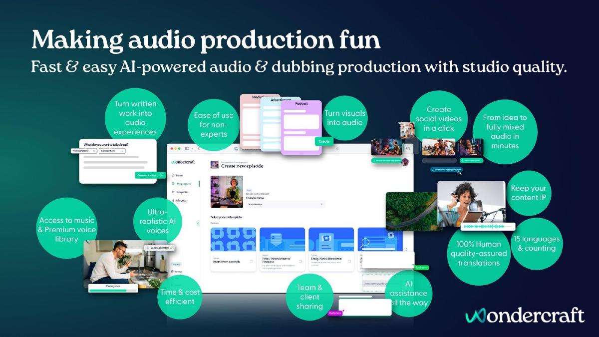 Wondercraft pitch deck slide 5 of 9