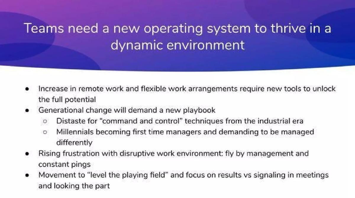 WorkPatterns pitch deck slide 3 of 10
