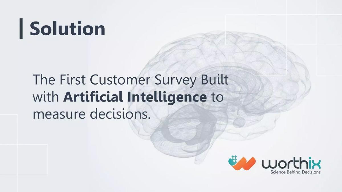 Worthix pitch deck slide 2 of 18