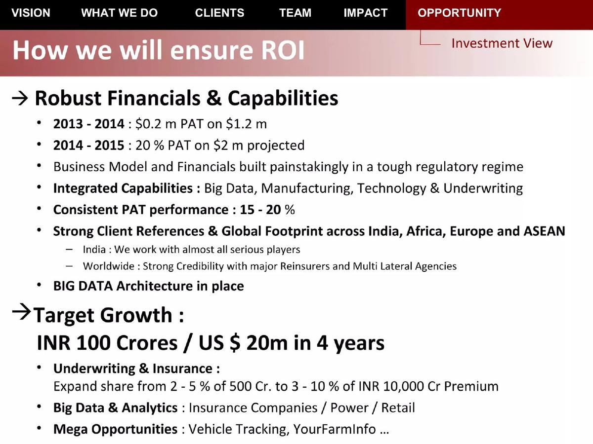 WRL (Weather Risk Management Services) pitch deck slide 8 of 25