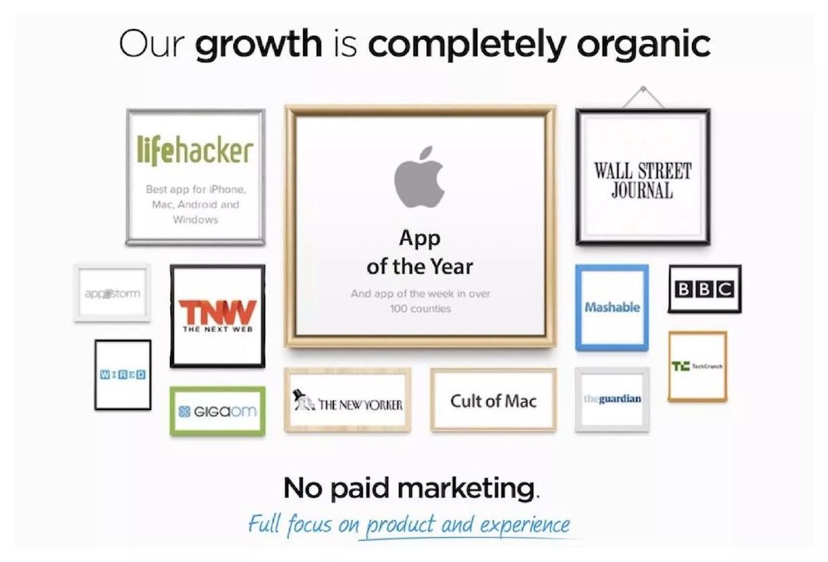 Wunderlist pitch deck slide 6 of 10