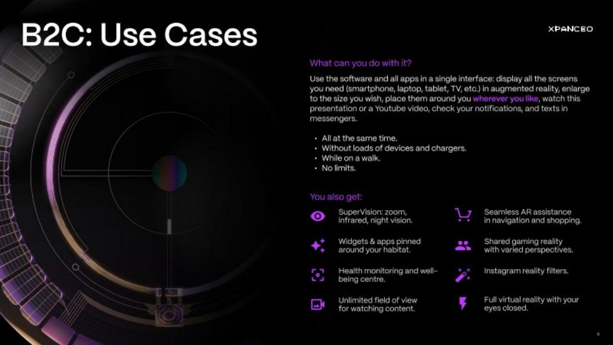 XPANCEO pitch deck slide 5 of 19