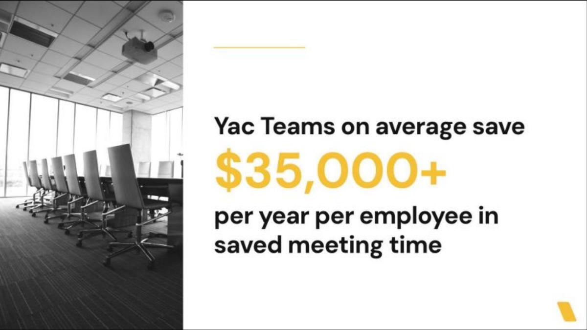 Yac pitch deck slide 4 of 27