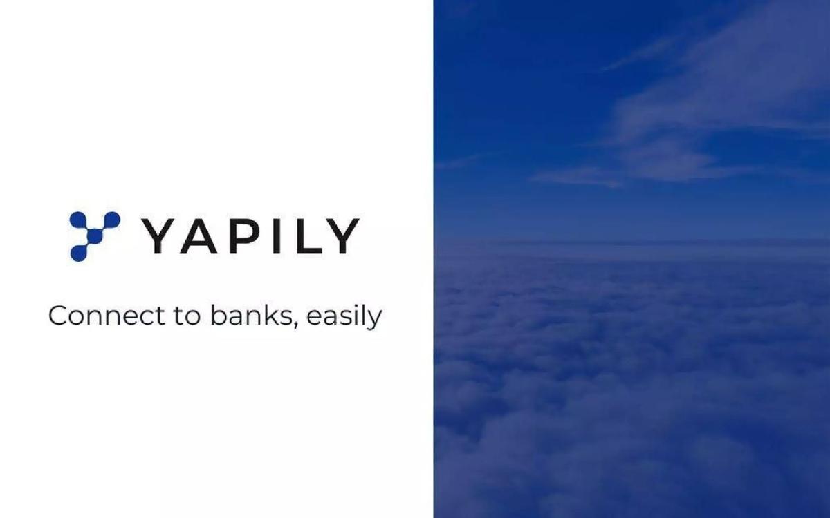 Yapily pitch deck slide 1 of 12