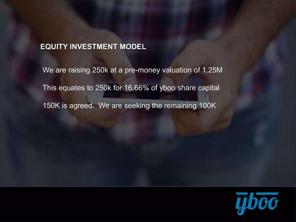 Yboo pitch deck ask slide 23