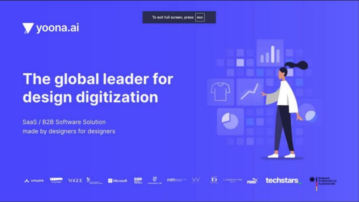 Yoona pitch deck slide 1 of 22