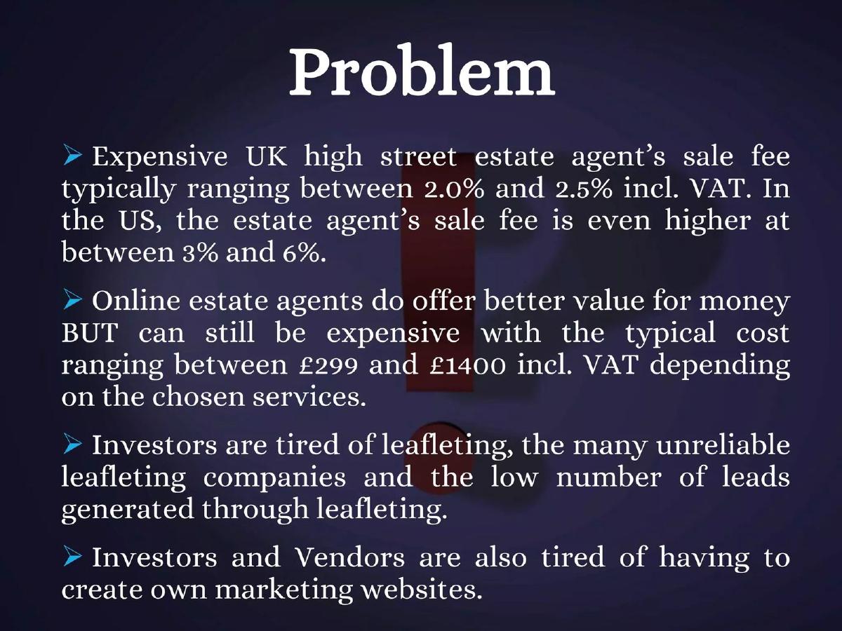 YouRealty pitch deck slide 2 of 14