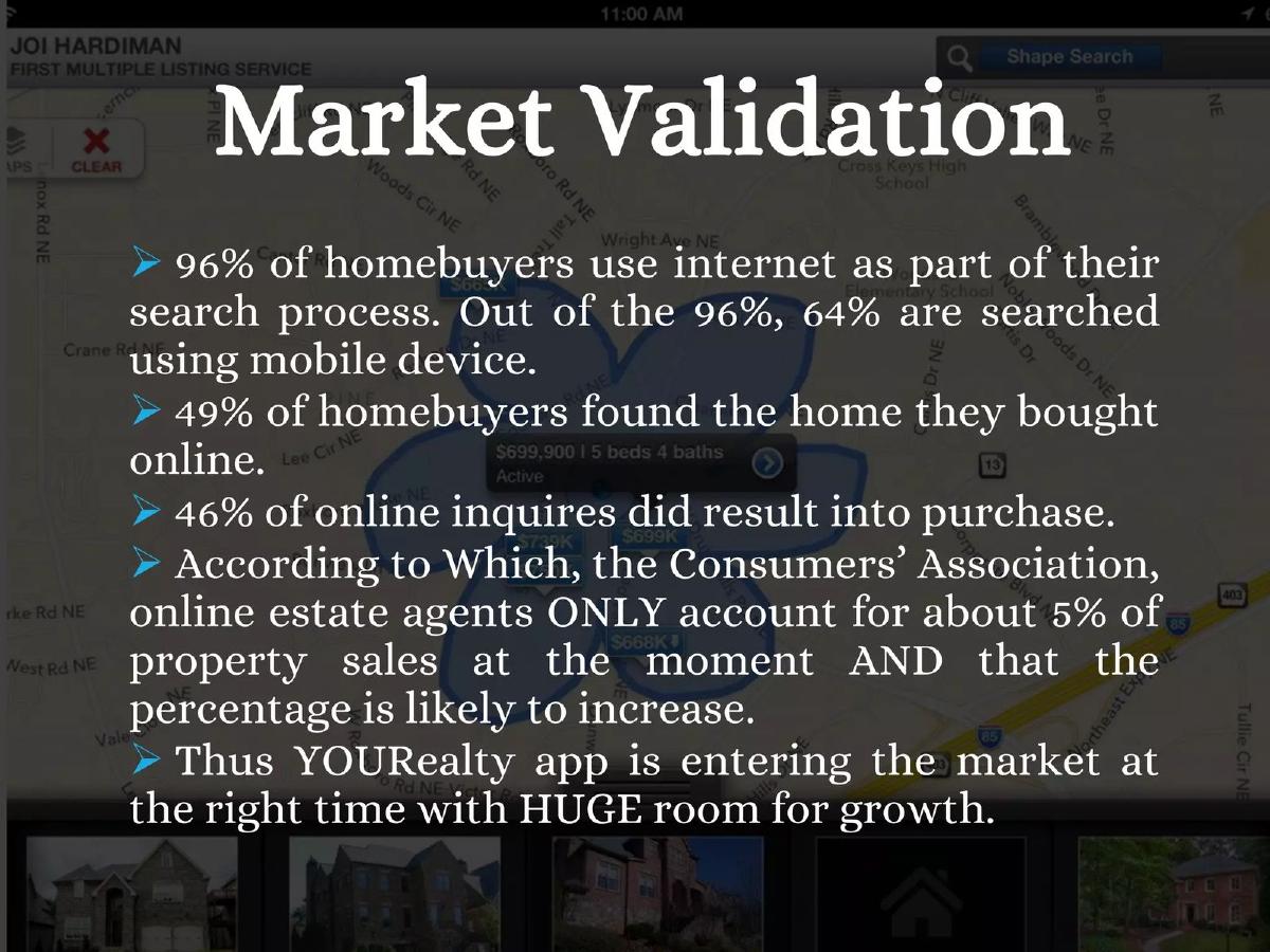 YouRealty pitch deck slide 4 of 14