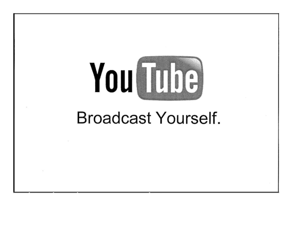 YouTube pitch deck slide 1 of 10