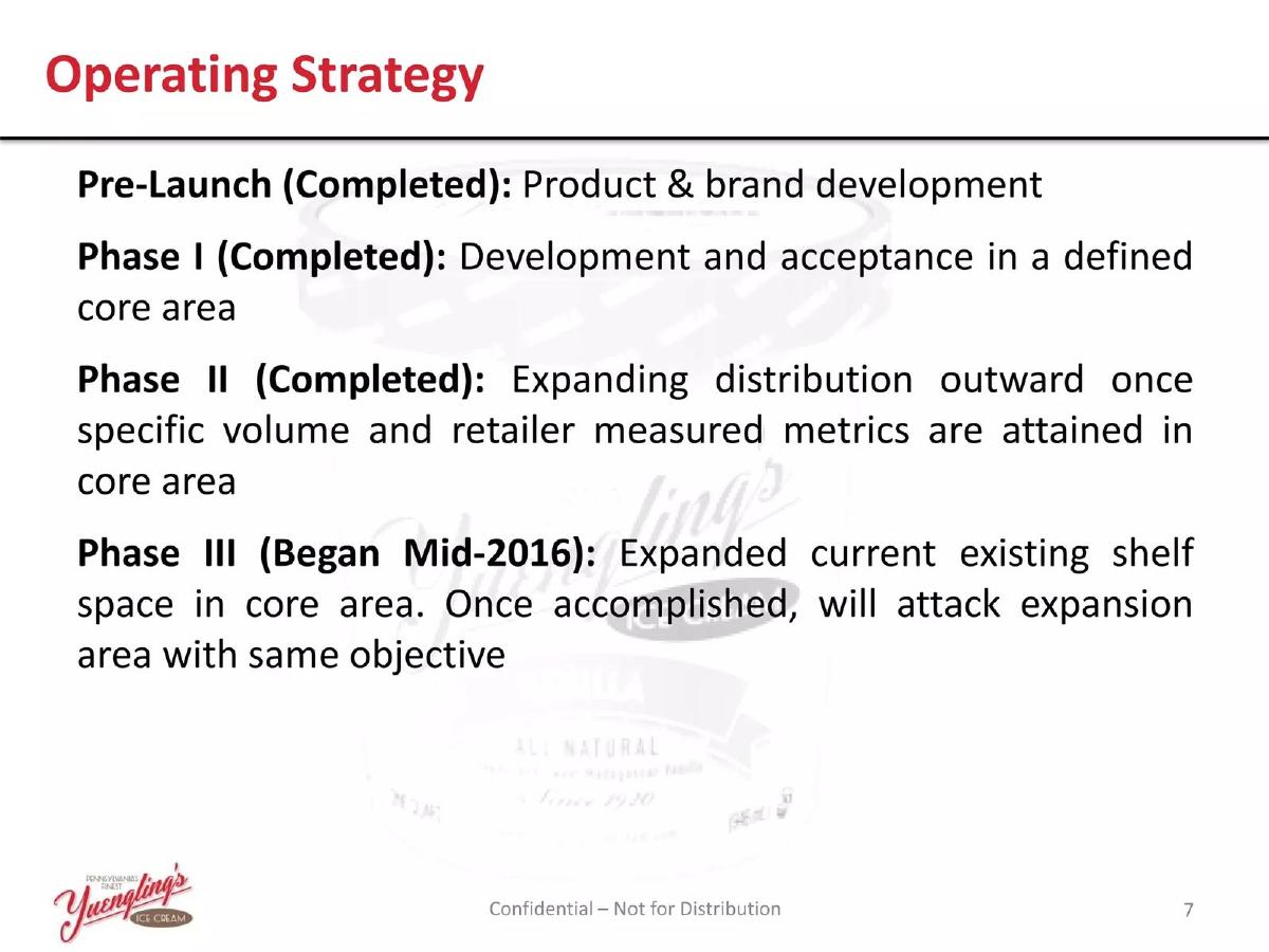 Yuengling's Ice Cream Corp pitch deck slide 7 of 21