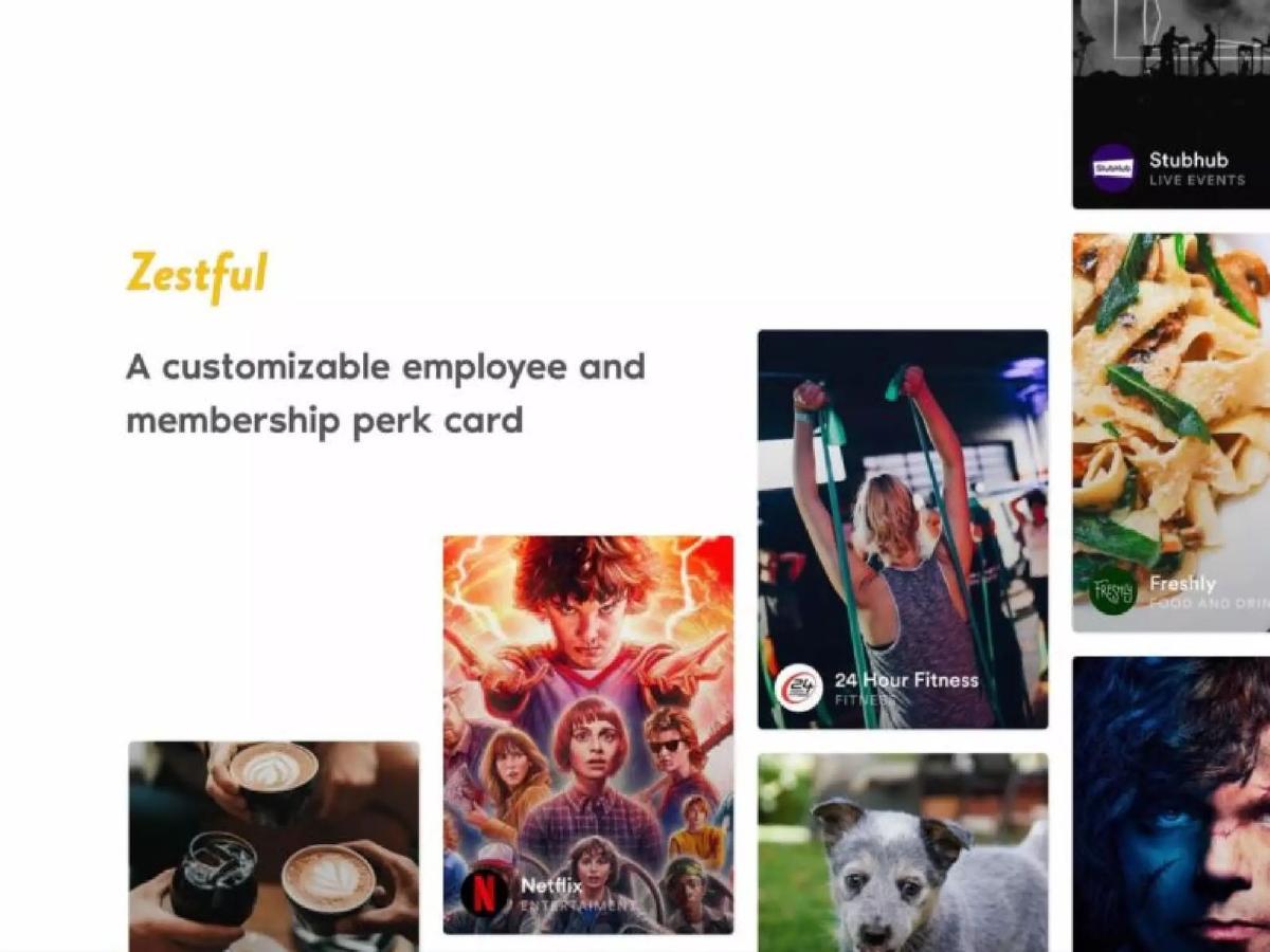 Zestful pitch deck slide 1 of 11