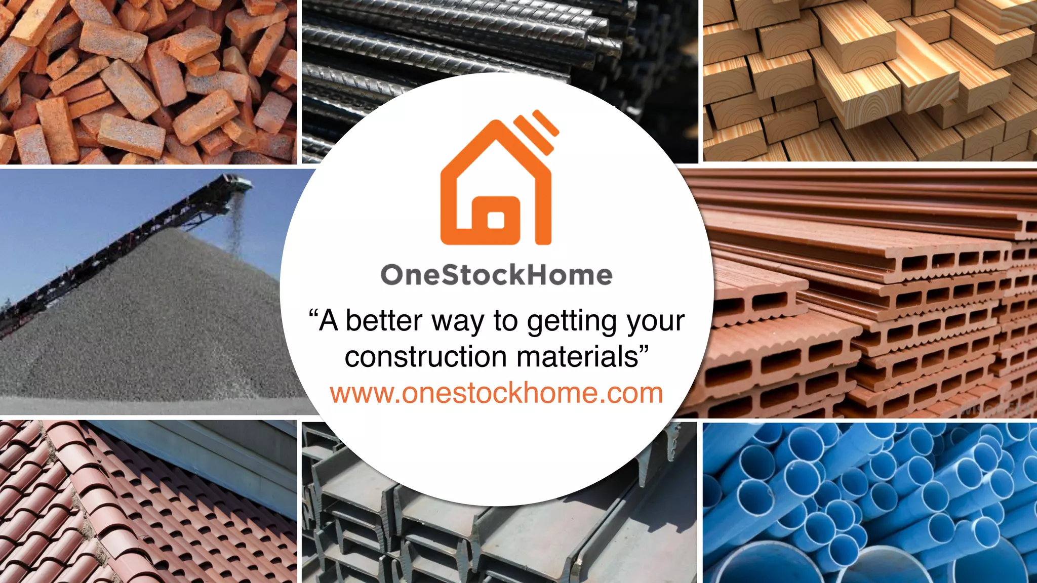 Cover slide of the OneStockHome pitch deck — Pre-Accelerator / Seed 2015
