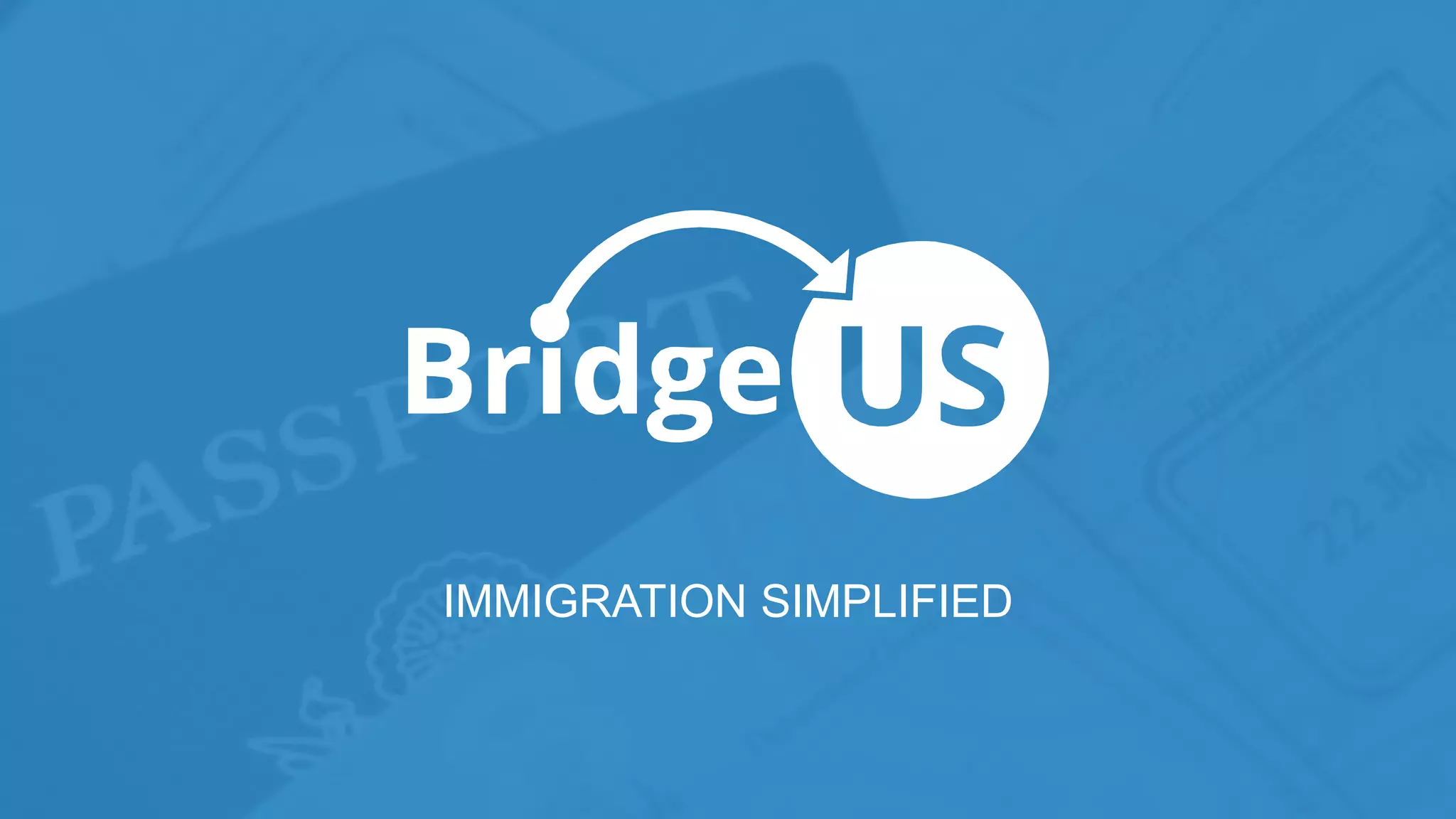 Cover slide of the 7Bridge (Bridge US) pitch deck — 2016