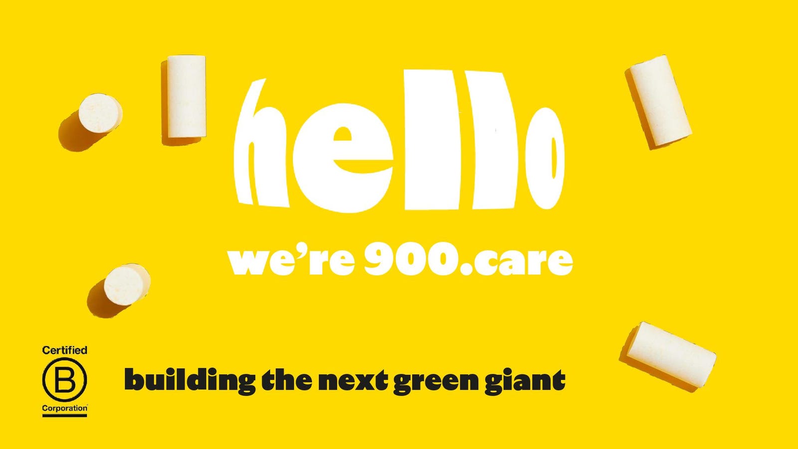 Cover slide of the 900.care pitch deck — Series A 2024
