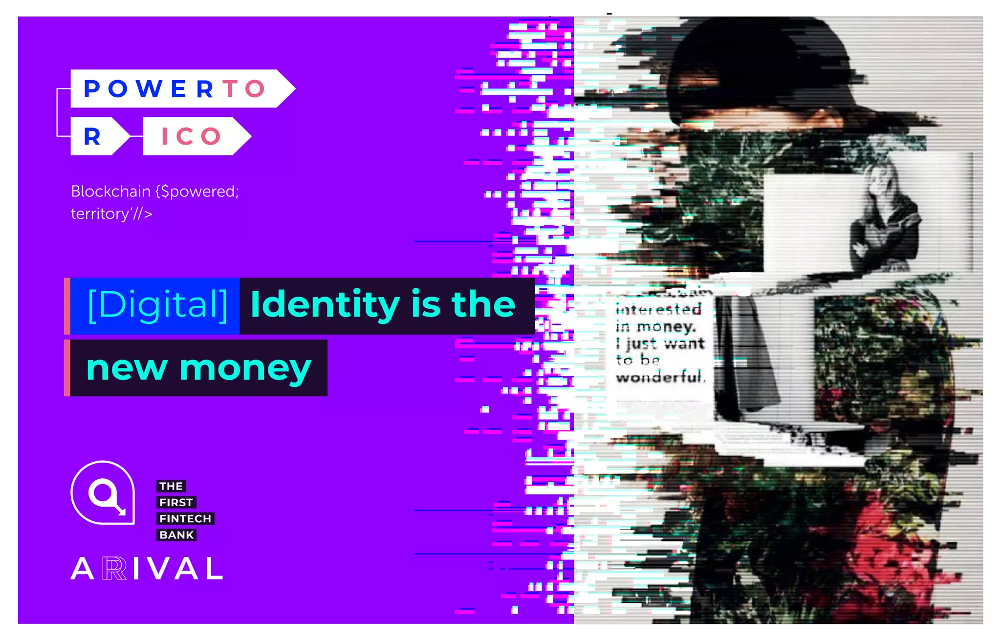 Cover slide of the A.ID (Arival) pitch deck — ICO / Early Stage 2018
