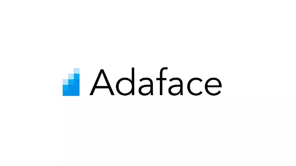 Cover slide of the Adaface Pitch Deck Teardown pitch deck