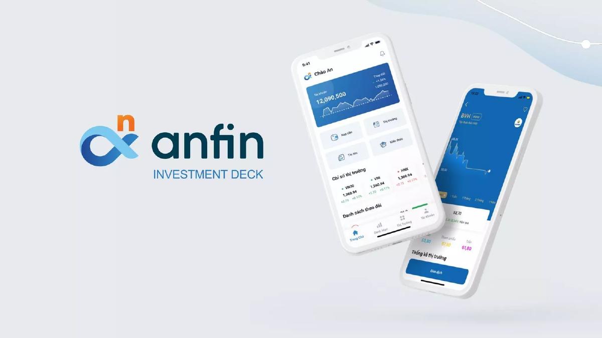 Cover slide of the Anfin pitch deck — Pre-Series A 2022