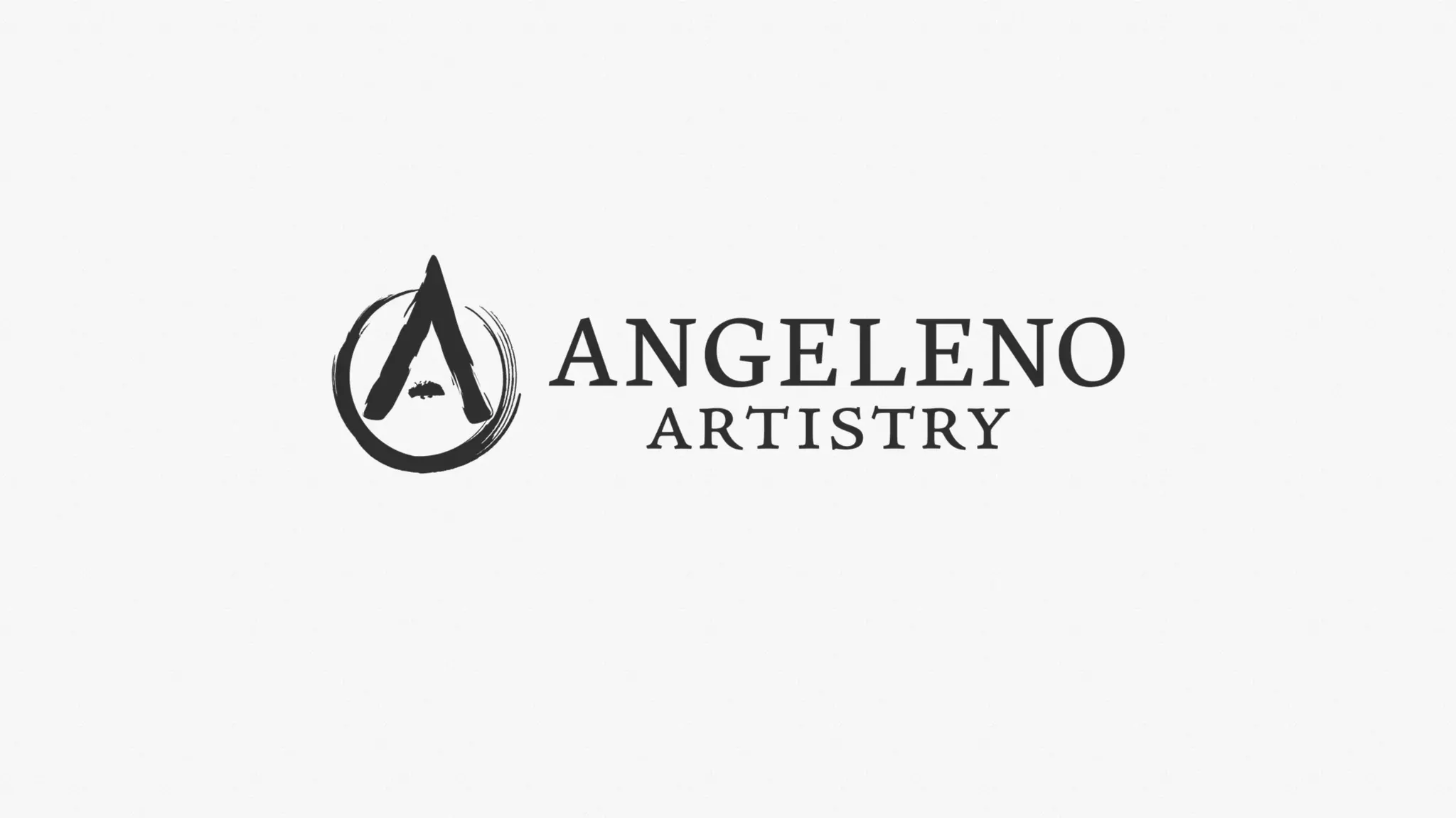 Cover slide of the Angeleno Artistry pitch deck — Early Stage / Seed 2015