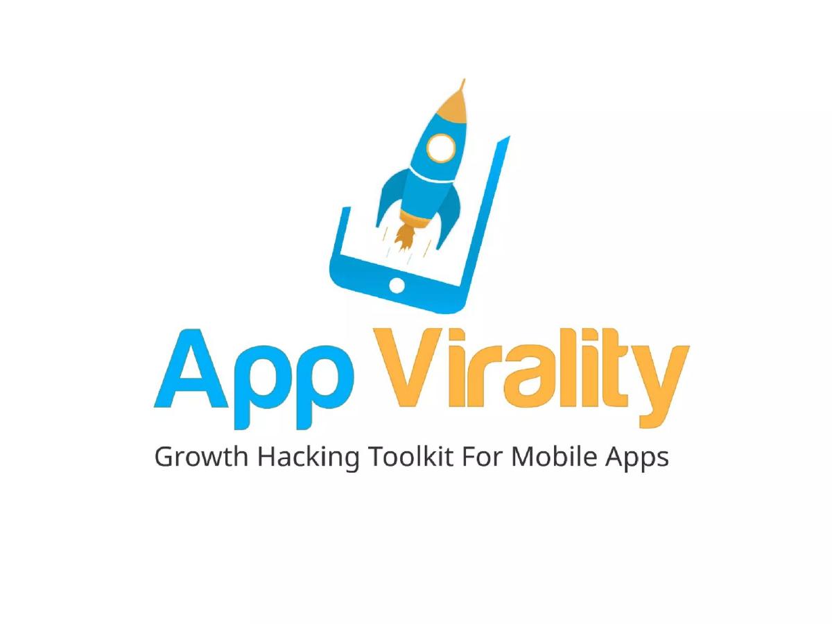 Cover slide of the AppVirality Pitch Deck Teardown pitch deck