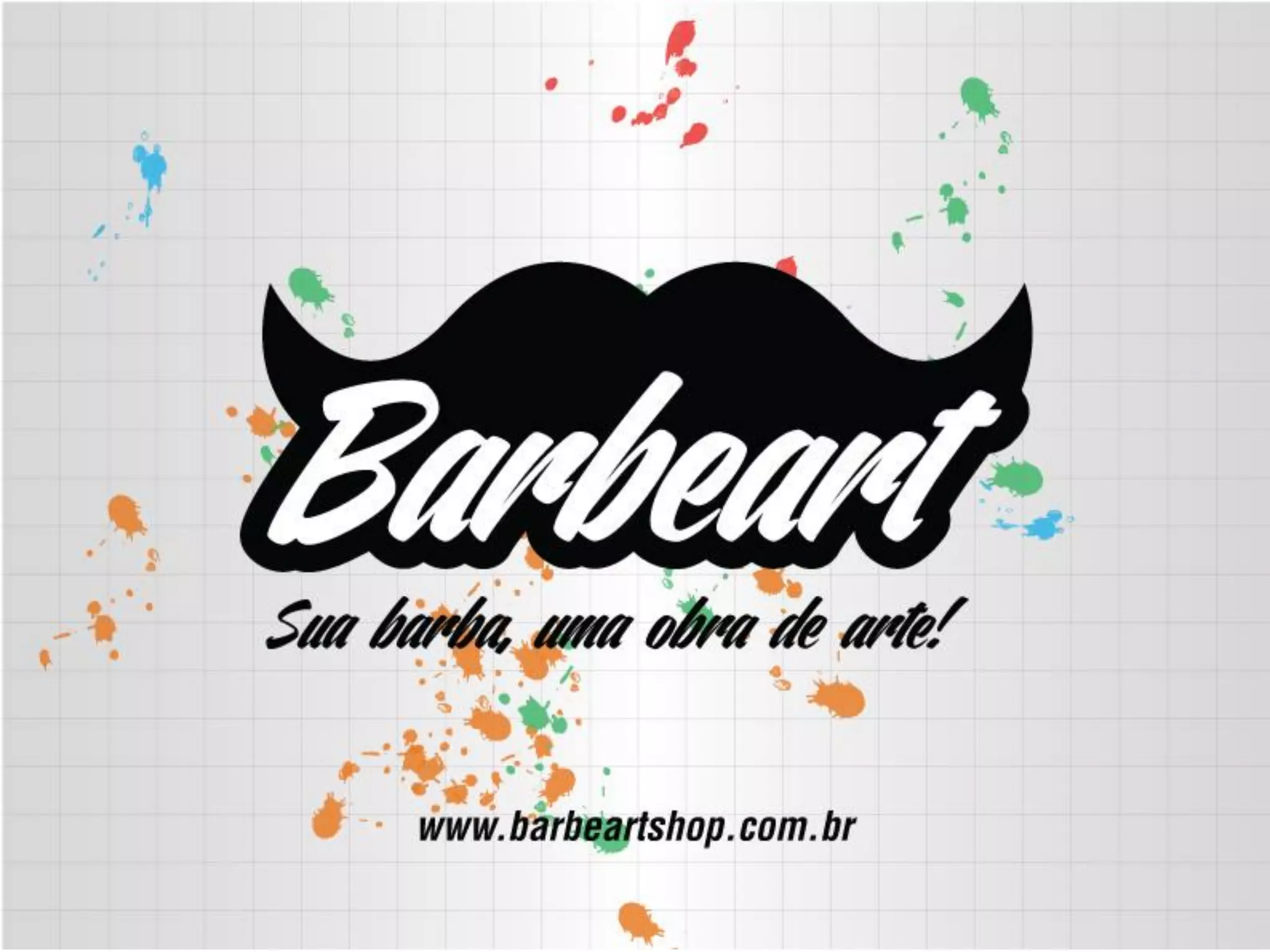 Cover slide of the Barbeart pitch deck — Pre-Seed / Launch 2014