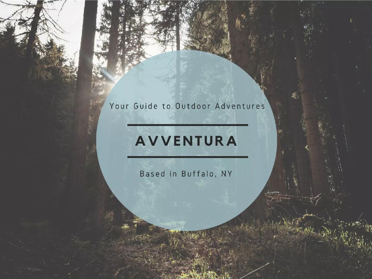 Cover slide of the Avventura pitch deck — Early Stage / Pilot
