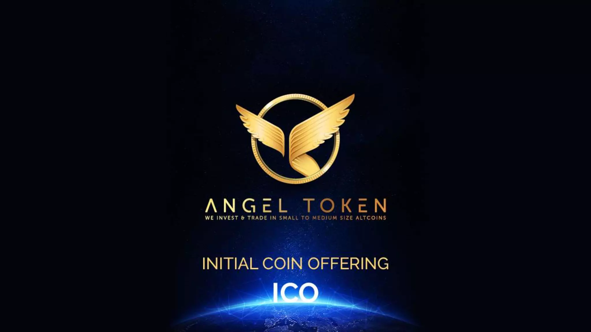 Cover slide of the Angel Token Pitch Deck Teardown pitch deck