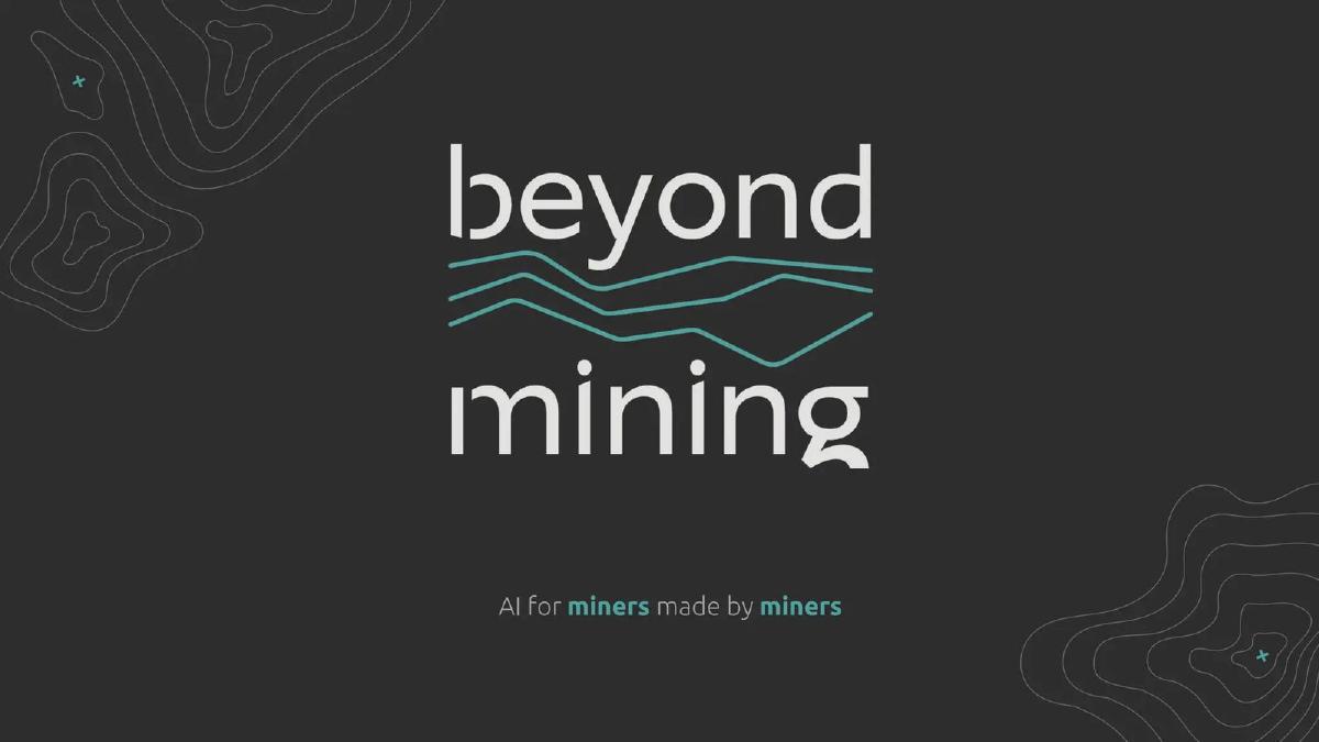 Cover slide of the Beyond Mining Pitch Deck Teardown pitch deck