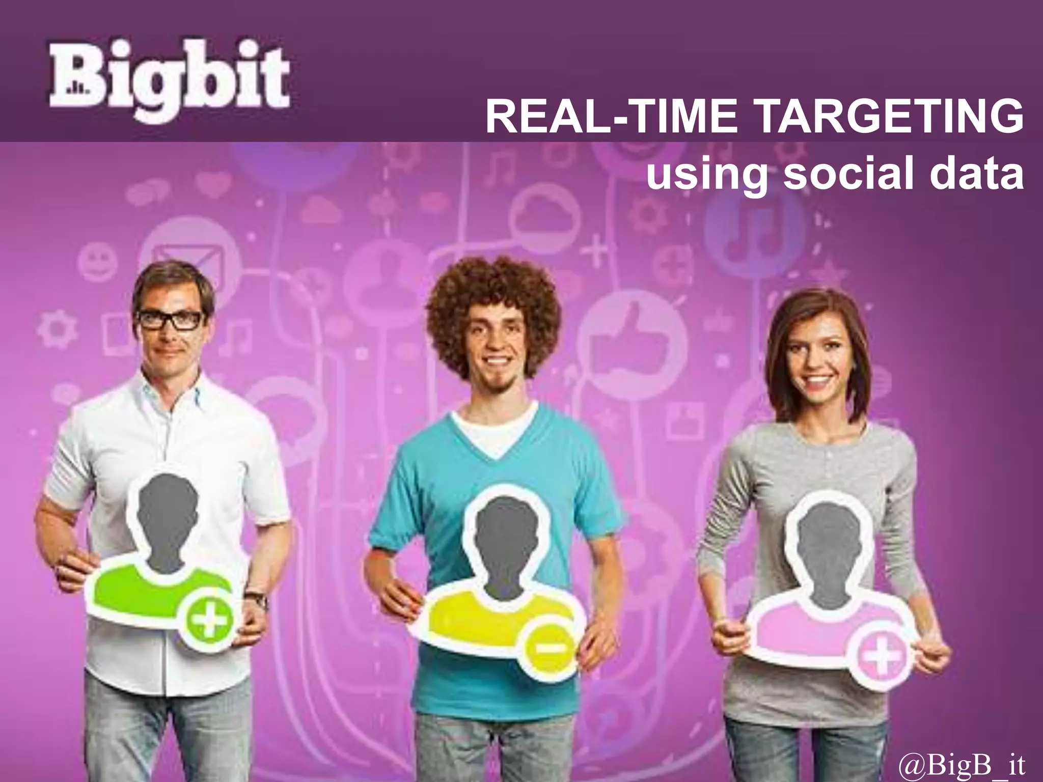 Cover slide of the BigBit pitch deck — Seed 2012