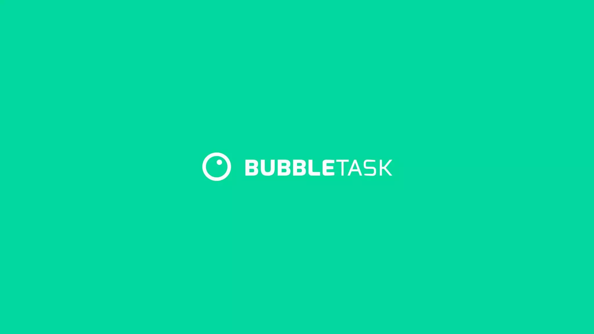 Cover slide of the Bubbletask Pitch Deck Teardown pitch deck