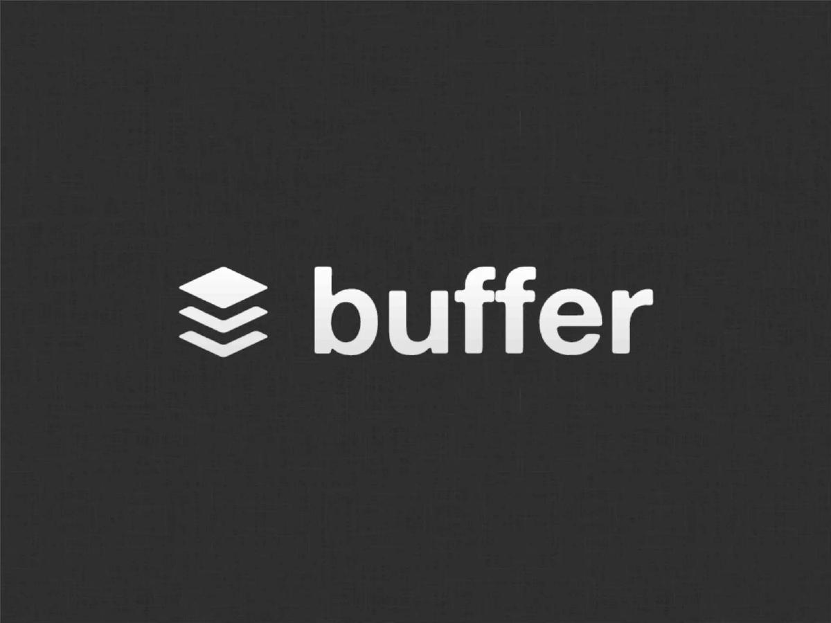 Cover slide of the Buffer Pitch Deck Teardown pitch deck