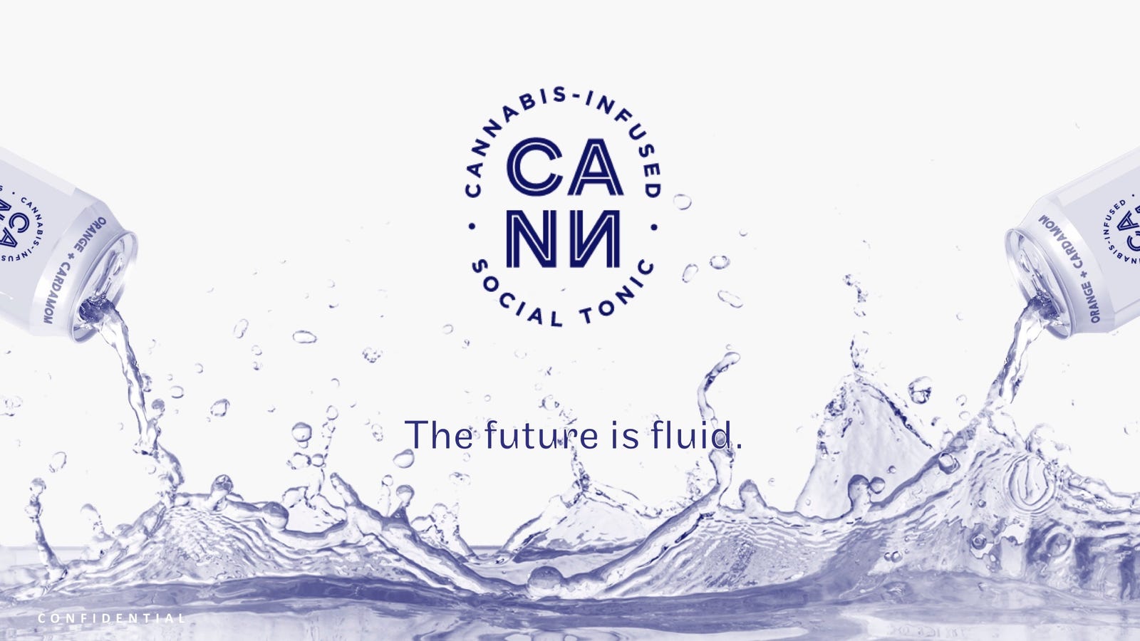 Cover slide of the Cann pitch deck — Seed 2019