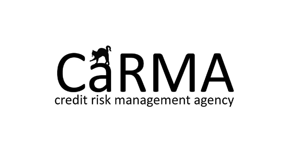 Cover slide of the Carma pitch deck