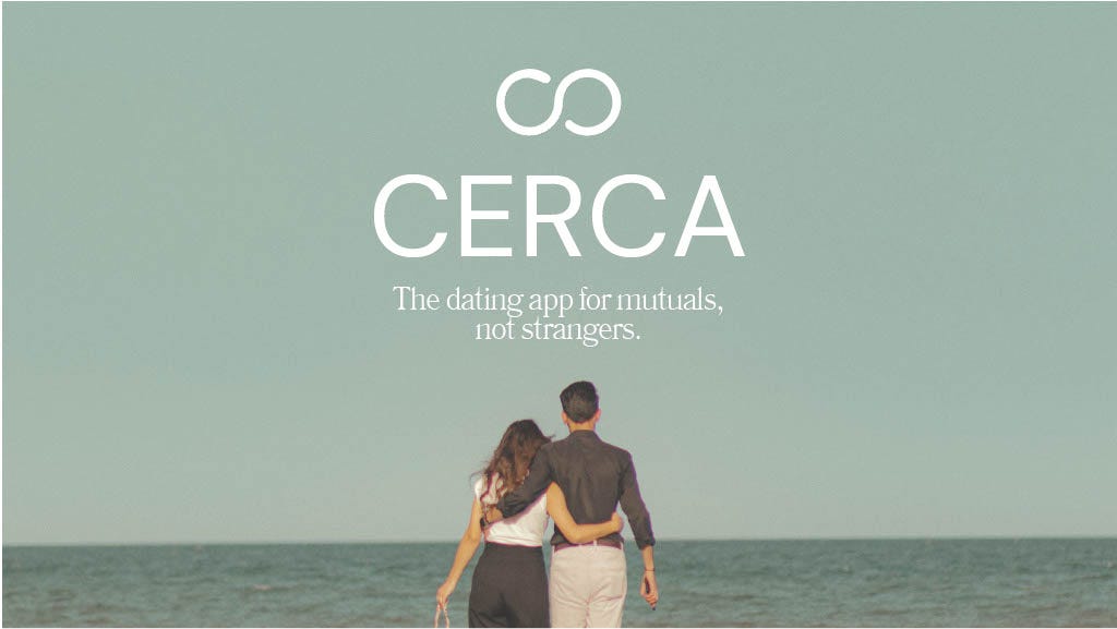 Cover slide of the Cerca pitch deck — Seed 2024