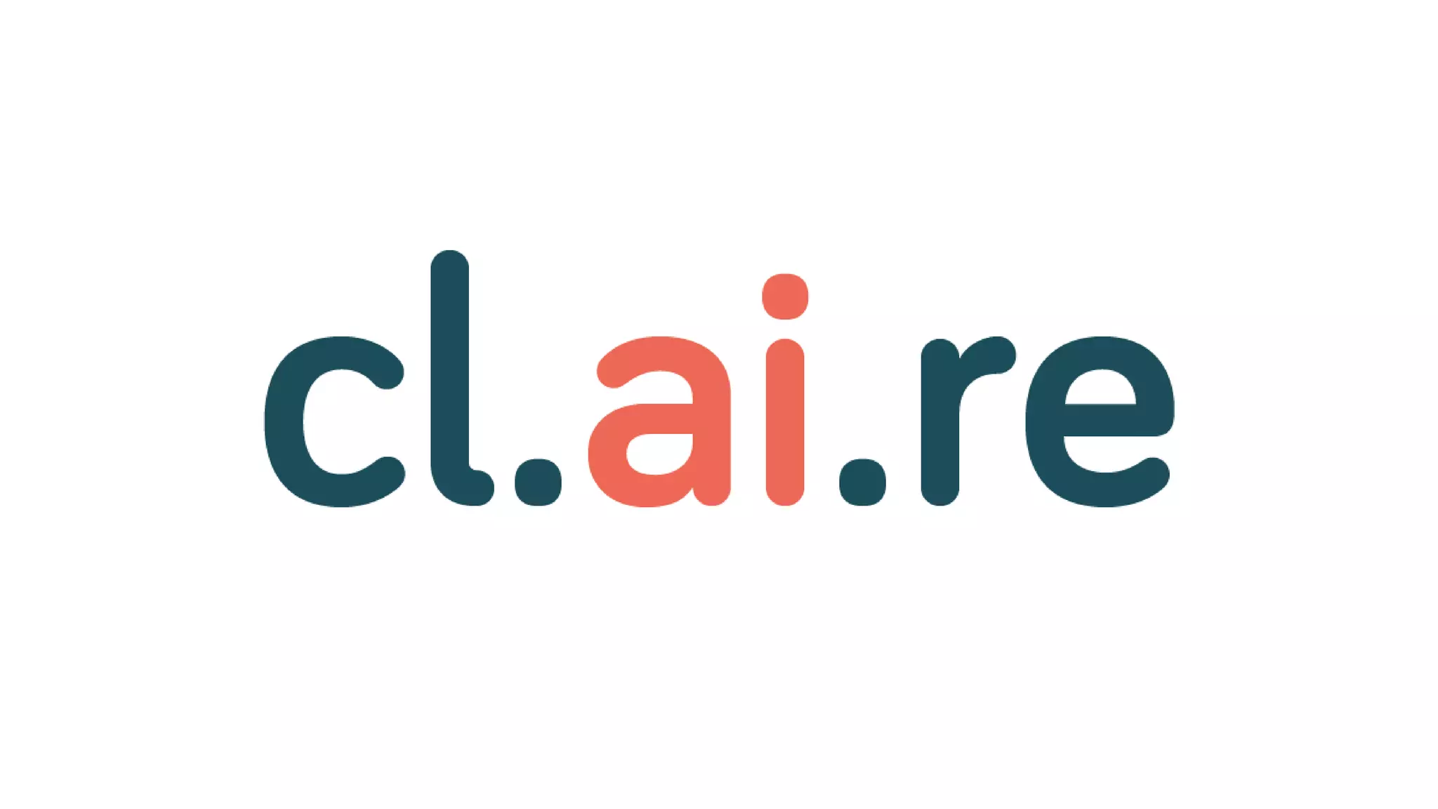 Cover slide of the Claire pitch deck — Angel 2016