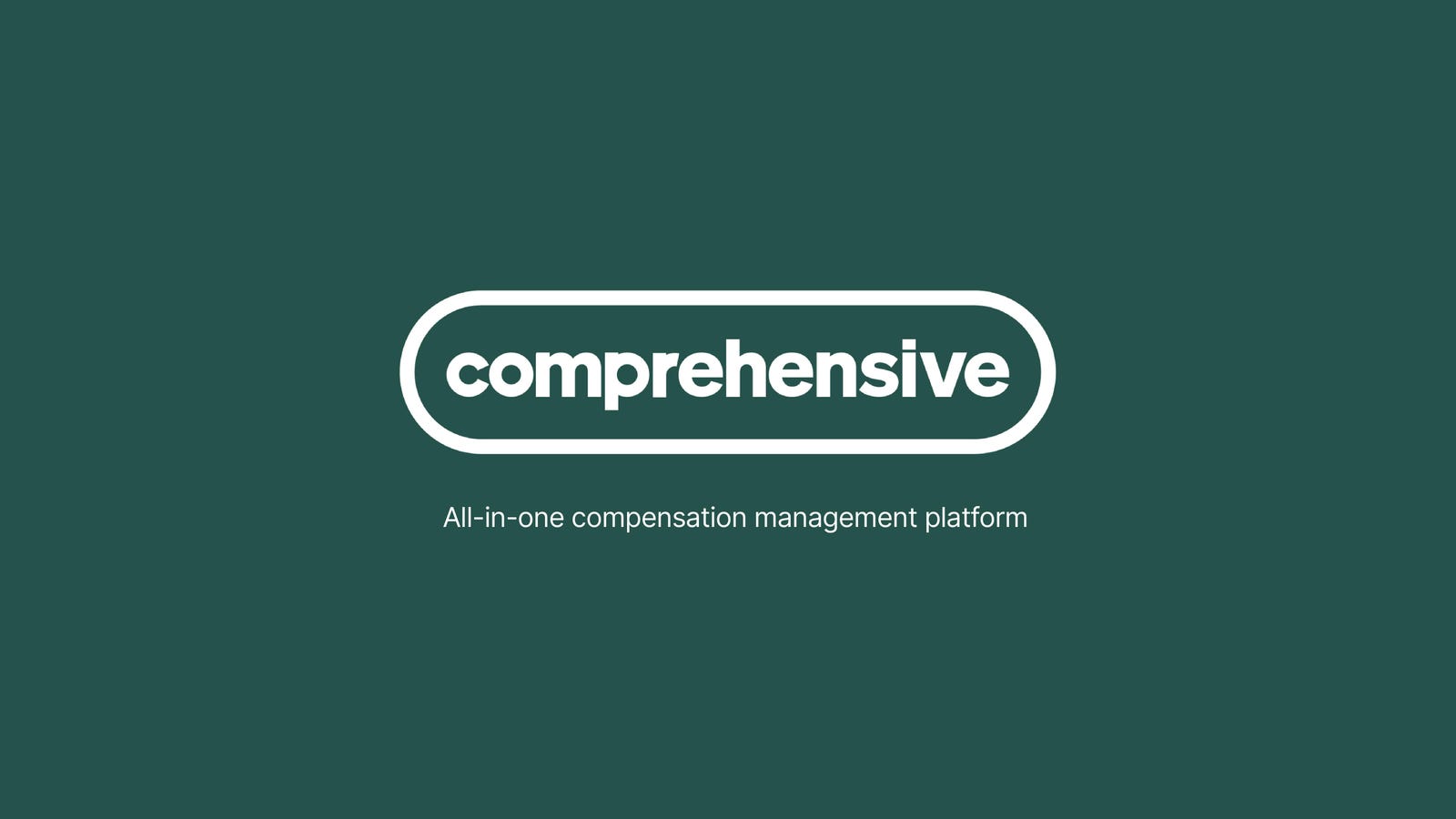 Cover slide of the Comprehensive pitch deck — Seed 2024