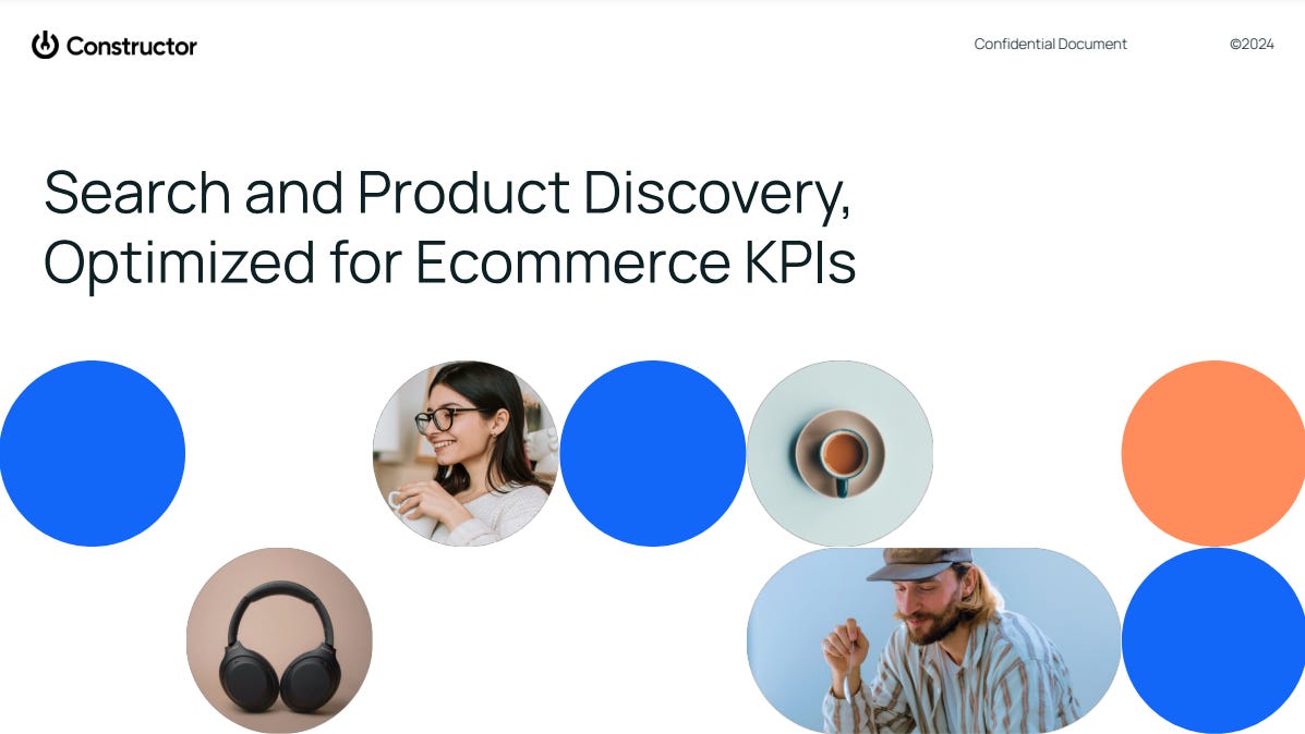 Cover slide of the Constructor pitch deck — Series B 2024
