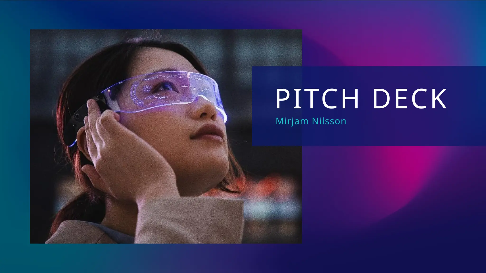 Cover slide of the Contoso pitch deck — Early Stage / Seed