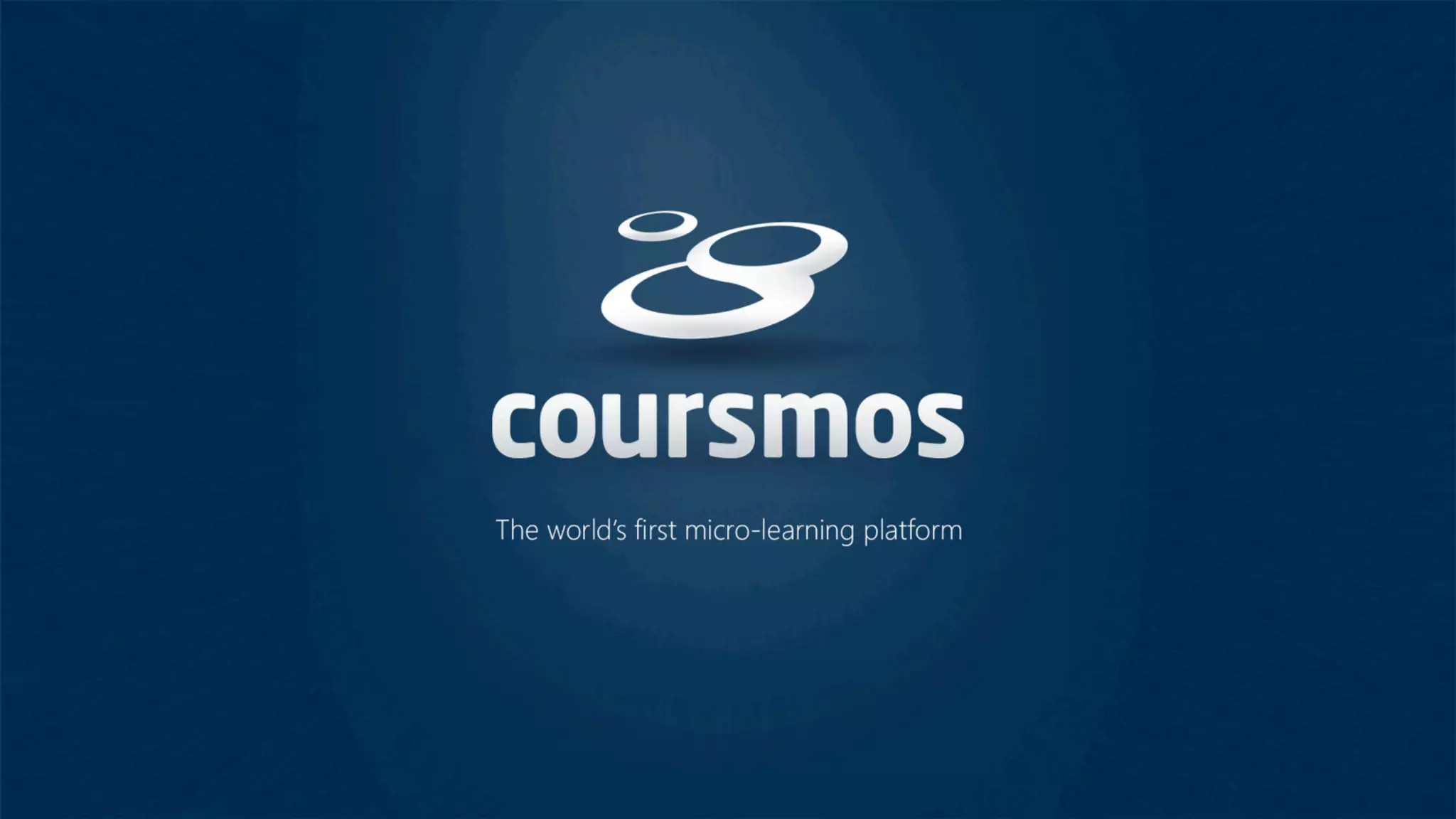 Cover slide of the Coursmos Pitch Deck Teardown pitch deck