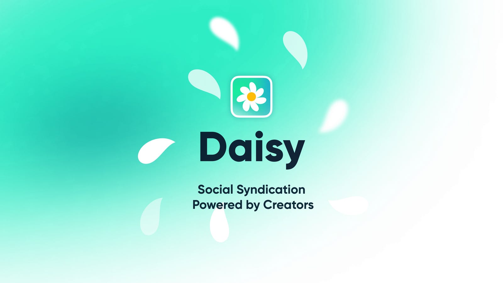 Cover slide of the Daisy pitch deck — Seed 2024