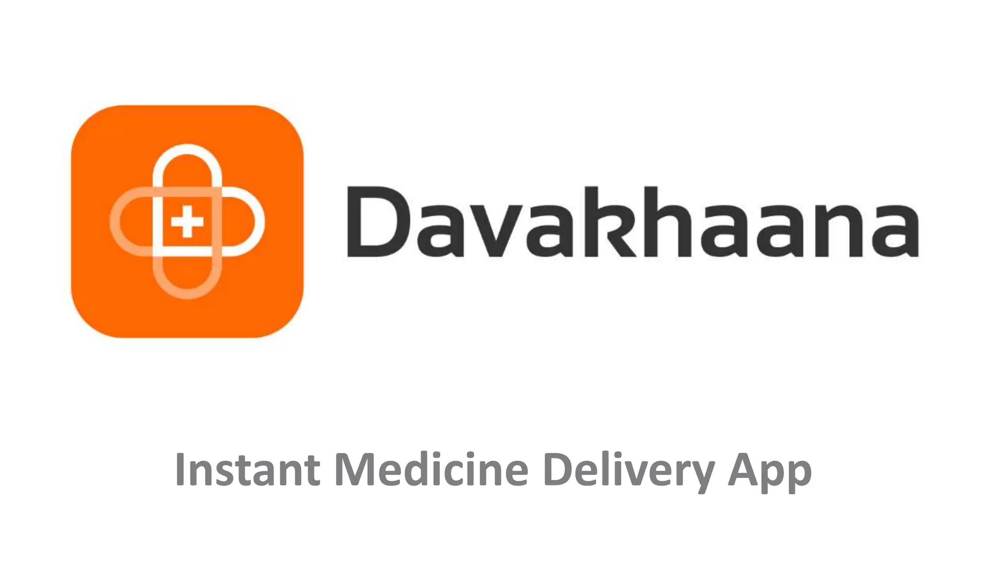 Cover slide of the Davakhaana pitch deck — 2016
