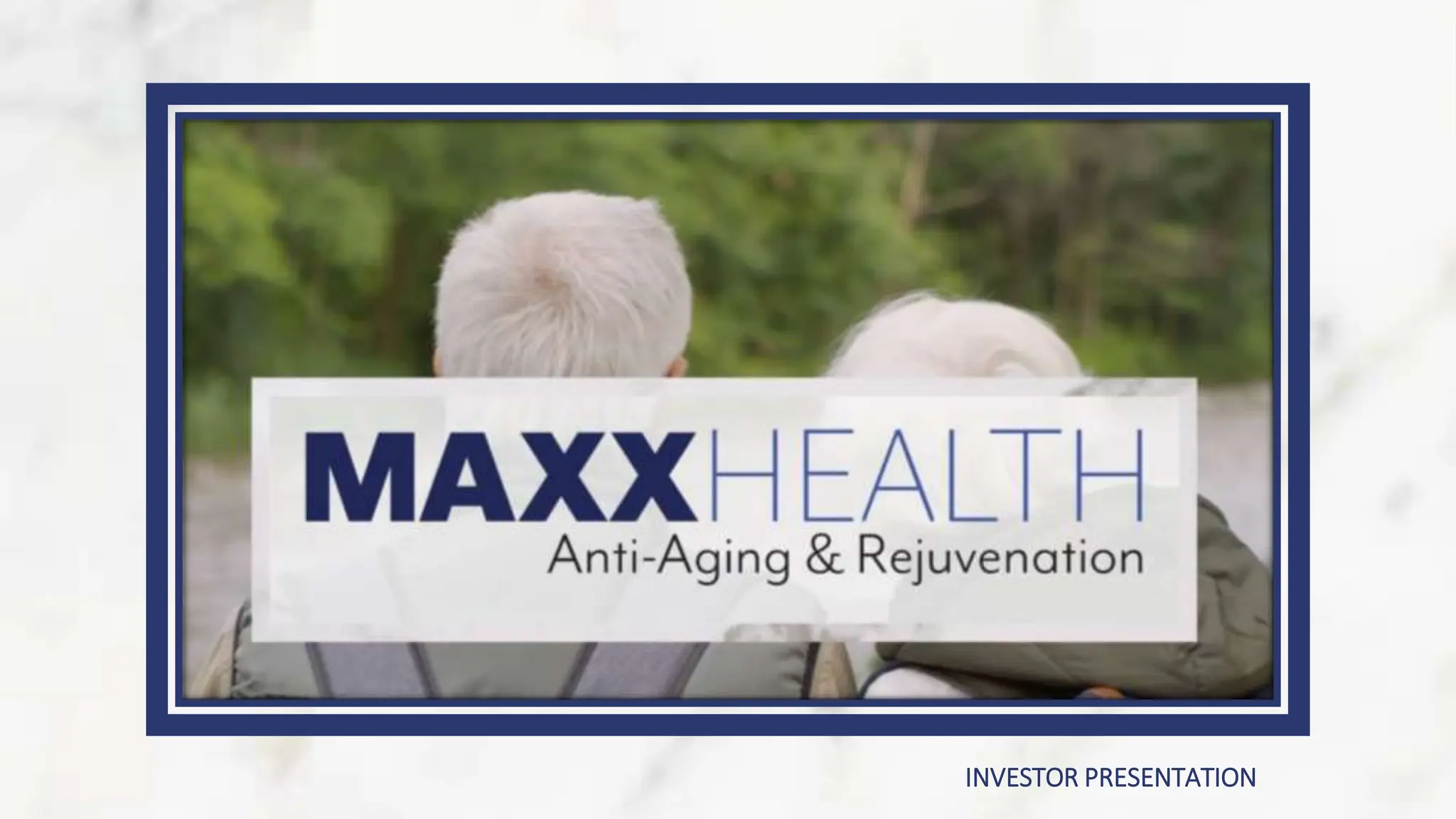 Cover slide of the Dynamaxx Clinics SPV I LLC Pitch Deck Teardown pitch deck