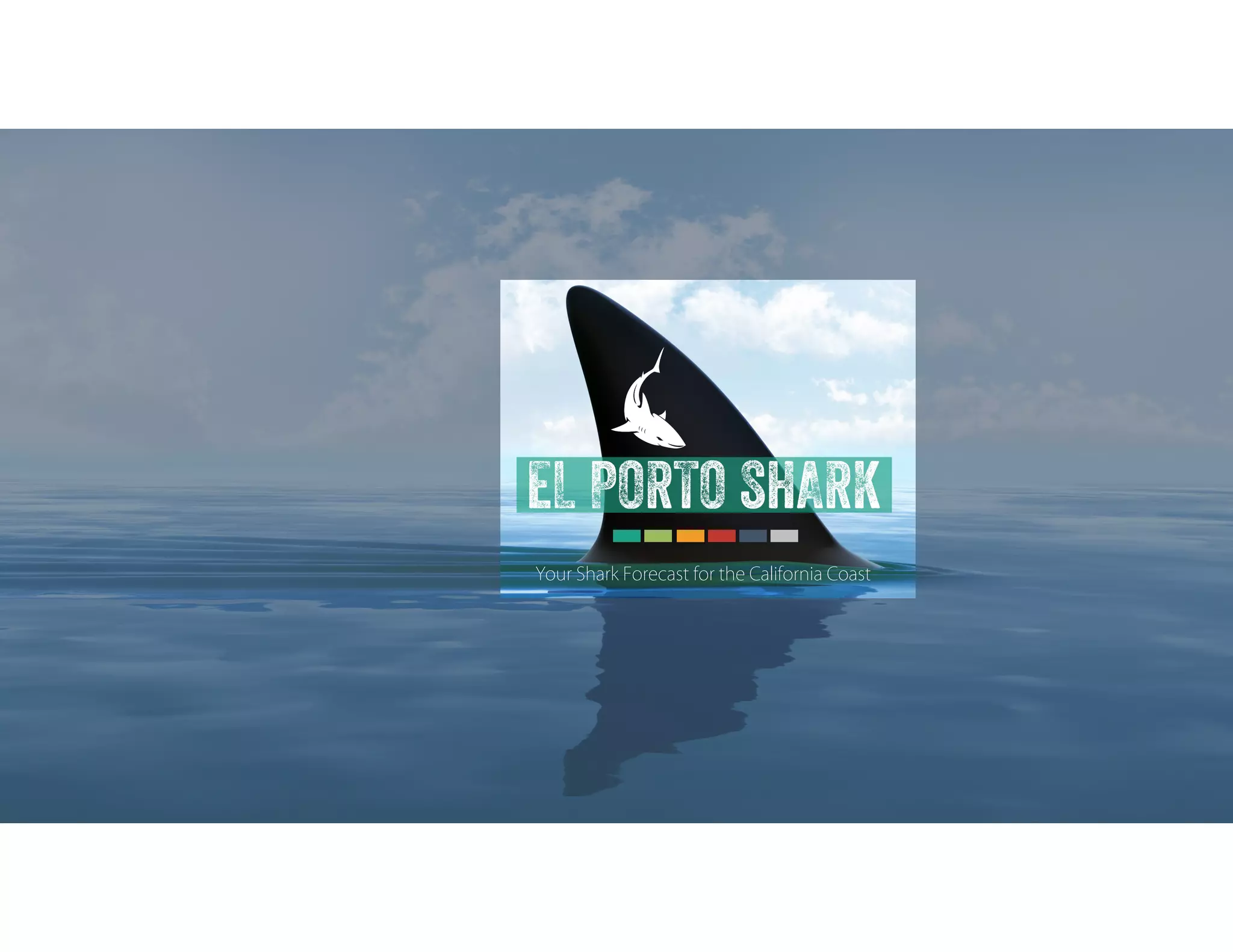 Cover slide of the El Porto Shark pitch deck — Seed